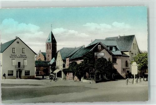 Horhausen Gasthaus Pension Westerwaldheim und Kirche Maria Magdalena