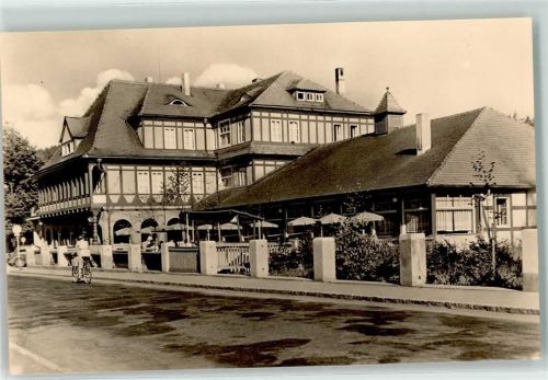 Sitzendorf HO-Hotel zur Linde Radfahrerin
