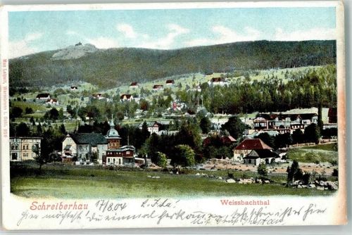 Schreiberhau 1904 Ortsteil Weissbachthal