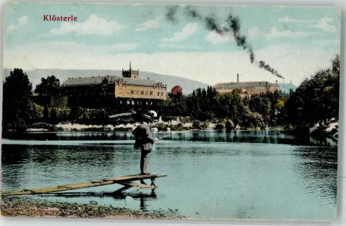 Klásterec nad Ohri 1916 Angler