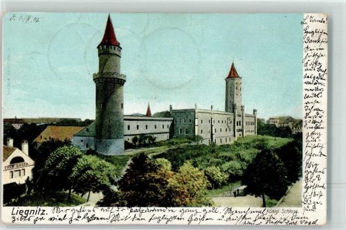Liegnitz 1903 Königl. Schloss Tuch Lager