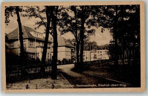 Rathenow Fontanestraße Friedrich Ebert Ring