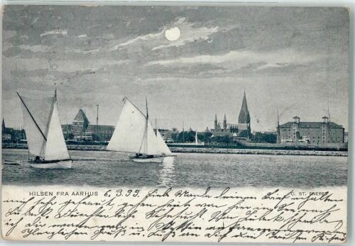 Aarhus 1899 Segelboot