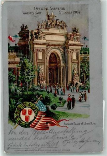 St. Louis 1904 Ausstellung World´s Fair 1904