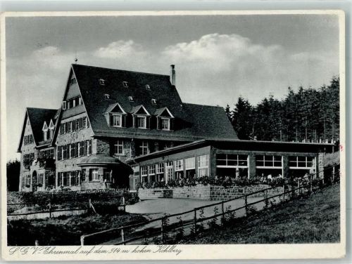 Dahle 1937 Hütte des Sauerländischen Gebirgsvereins auf dem Kohlberg