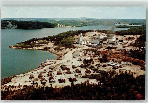 Bergbau Aerial view of Northspan Spanish-American Uranium Mines , Elliot Lake
