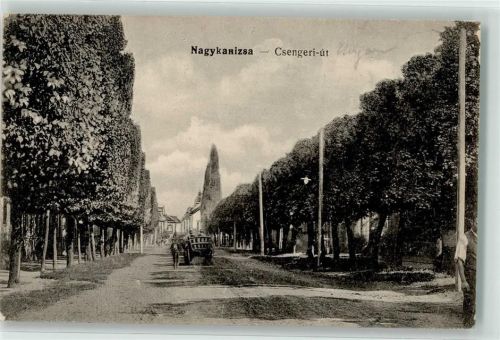 Nagykanizsa 1917 - Csengeri ut