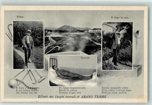 Abano Terme Bagni 1938 Kurhaus Schlammpackung