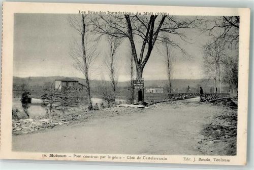 Moissac 1930 Hochwasser 1930