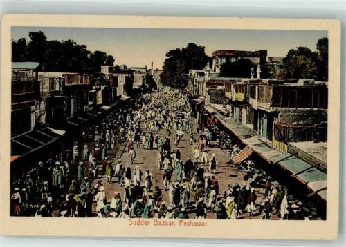 Peschawar Marktszene Sudder Bazar