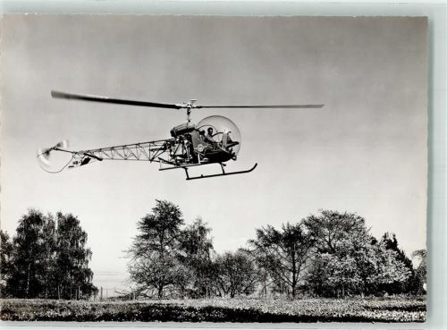 St. Gallen S. Gallo SST Pferdesporttage Hubschrauber 1963 Foto AK