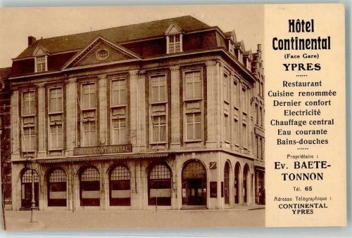 Ypres Hotel Continental