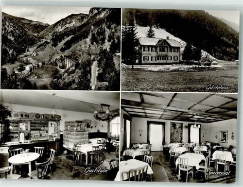 Höllental Hotel Sternenhof Gaststube Gästehaus