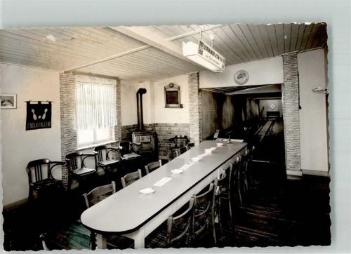 45731 W4355 Waltrop FOTO KEINE AK Gasthaus zur schwarzen Kuhle Ort handschriftlich