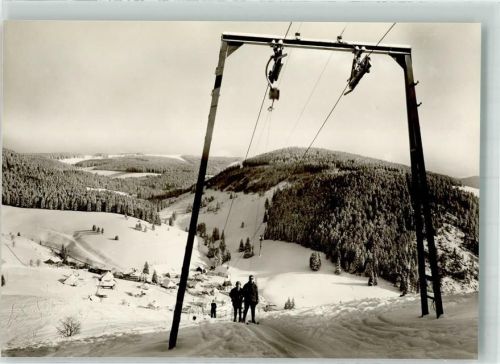 Muggenbrunn Seilbahn Skilift Winter