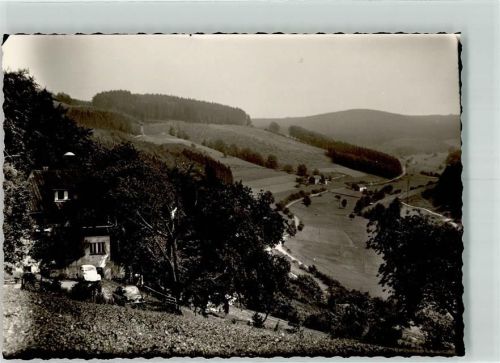 Wunderthausen Pension Bernhardt Auto Oldtimer Ort handschriftlich