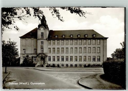 Dülmen Gymnasium Foto AK