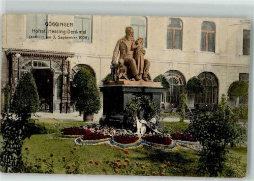 Göggingen Denkmal Hofrat Hessing