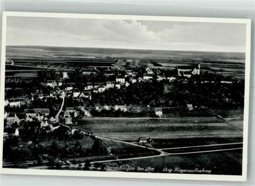 Oberelchingen Fliegeraufnahme Feigegeben d. R.L.M.