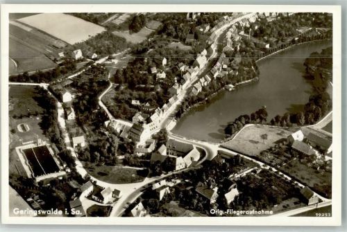Geringswalde Fliegeraufnahme Geringswalde Der Großteich