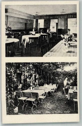 Dorfen Cafe Harpf Gastraum Gartenwirtschaft
