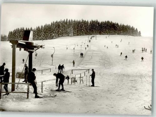Isny Felderhalde Skilift Winter