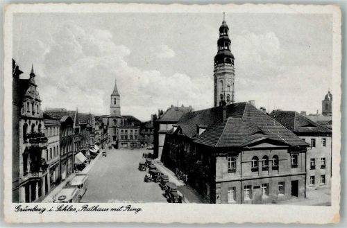 Grünberg Omnibus Auto Rathaus Ring