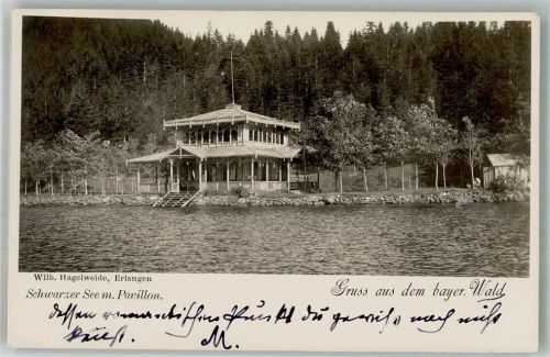 Zelezná Ruda Adelskorrespondenz Pavillon Schwarzer See