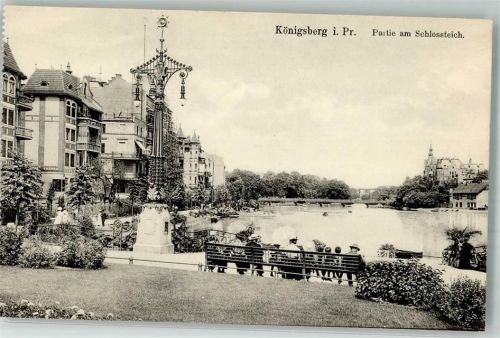 Königsberg Schlossteich Denkmal