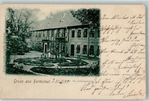 Helmstedt 1899 Haushaltungsschule