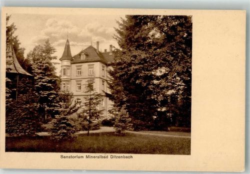 Bad Ditzenbach 1927 Sanatorium