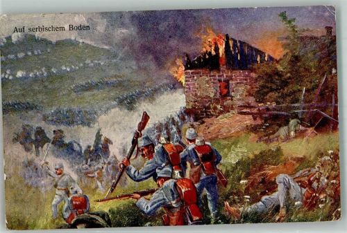 1916 Gefechte auf serbischen Boden WK I