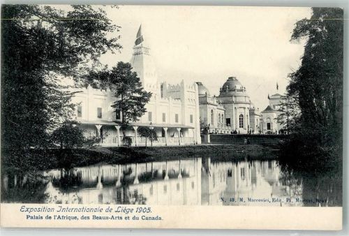 Vancouver Ausstellung 1905 Liege Palais Kanada