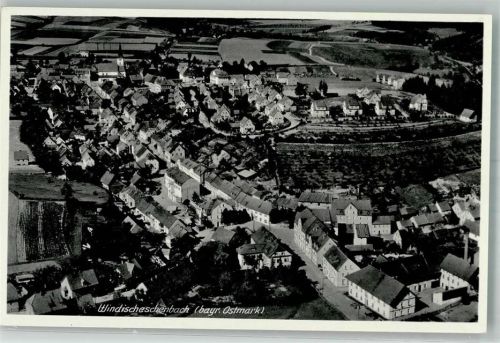 92670 W8486 Windischeschenbach - Fliegeraufnahme Freigegeben d. R.L.M.