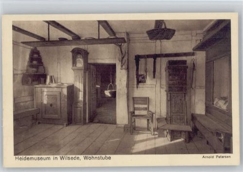 Wilsede Heidemuseum Innenaufnahme Wohnstube