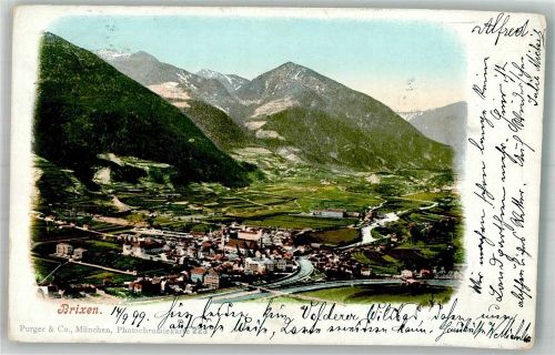 Brixen 1899 Photochromiekarte 223