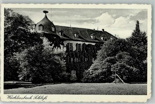 Wächtersbach 1936 Schloss