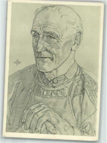 1941 sign. Willrich Altbauer aus dem Ries Deutscher Blutadel in aller Welt P14 Nr. 36