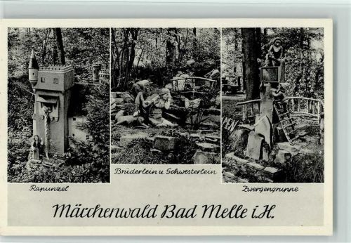 Melle Märchenwald Rapunzel Brüderlein u. Schwesterlein Zwergengruppe