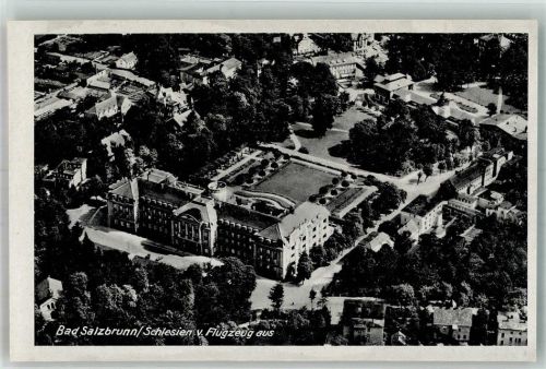 Bad Salzbrunn 1943 Fliegeraufnahme Strähle