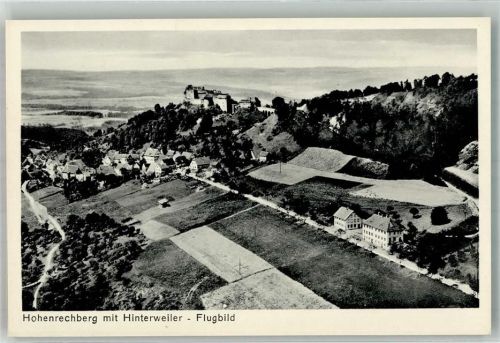 Hohenrechberg Fliegeraufnahme Mit Hinterweiler Freigegeben d. R.L.M.