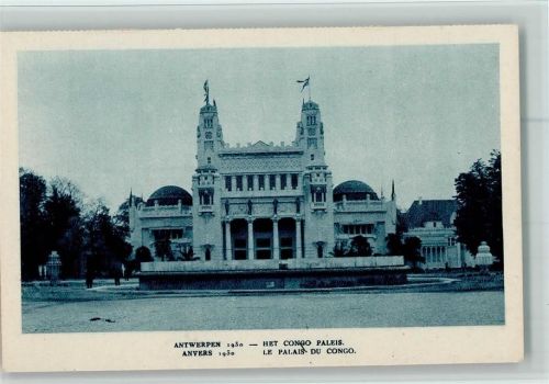 Le Palais du Congo 1930, offiz. AK