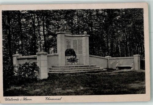 Walsrode 1944 Kriegerdenkmal Verlag Hans Andres