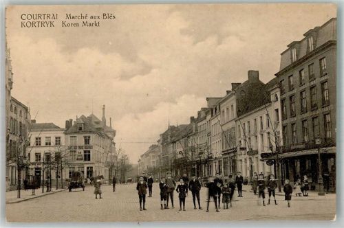 Courtrai Koren Markt Cafe