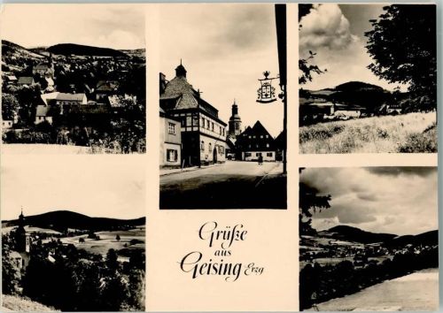 Geising Mehrfachaufnahme