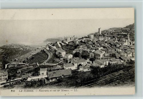 La Turbie - Panorama ca 1908 AK