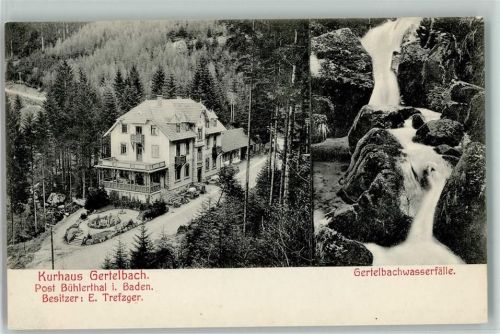 Bühlertal Gertelbachwasserfälle Kurhaus Gertelbach
