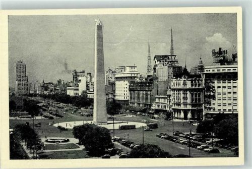 Avenida 9 de Julio con e Obelisco