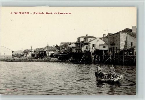 Pontevedra - Fischerhäuser