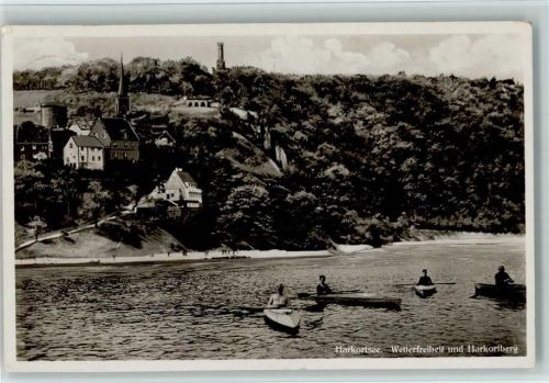 Hagen Wetterfreiheit und Harkortberg Ruderboote Harkortsee